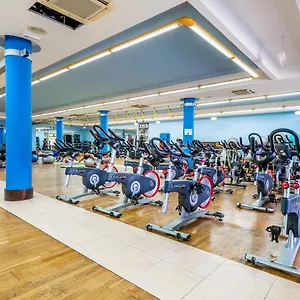 White Volcano Pool, Gym And Activities In Sport Center Fariones Included , Puerto del Carmen (Lanzarote) Spain